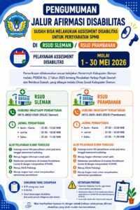 Pengumuman Jalur Afirmasi Disabilitas
