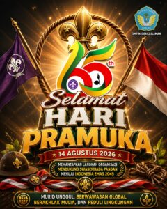 Suasana Apel Pagi Pramuka 2
