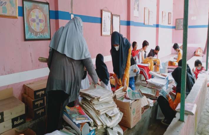 SEDEKAH SAMPAH DI SMP NEGERI 2 SLEMAN