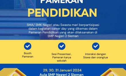 Pameran Pendidikan SMP Negeri 2 Sleman